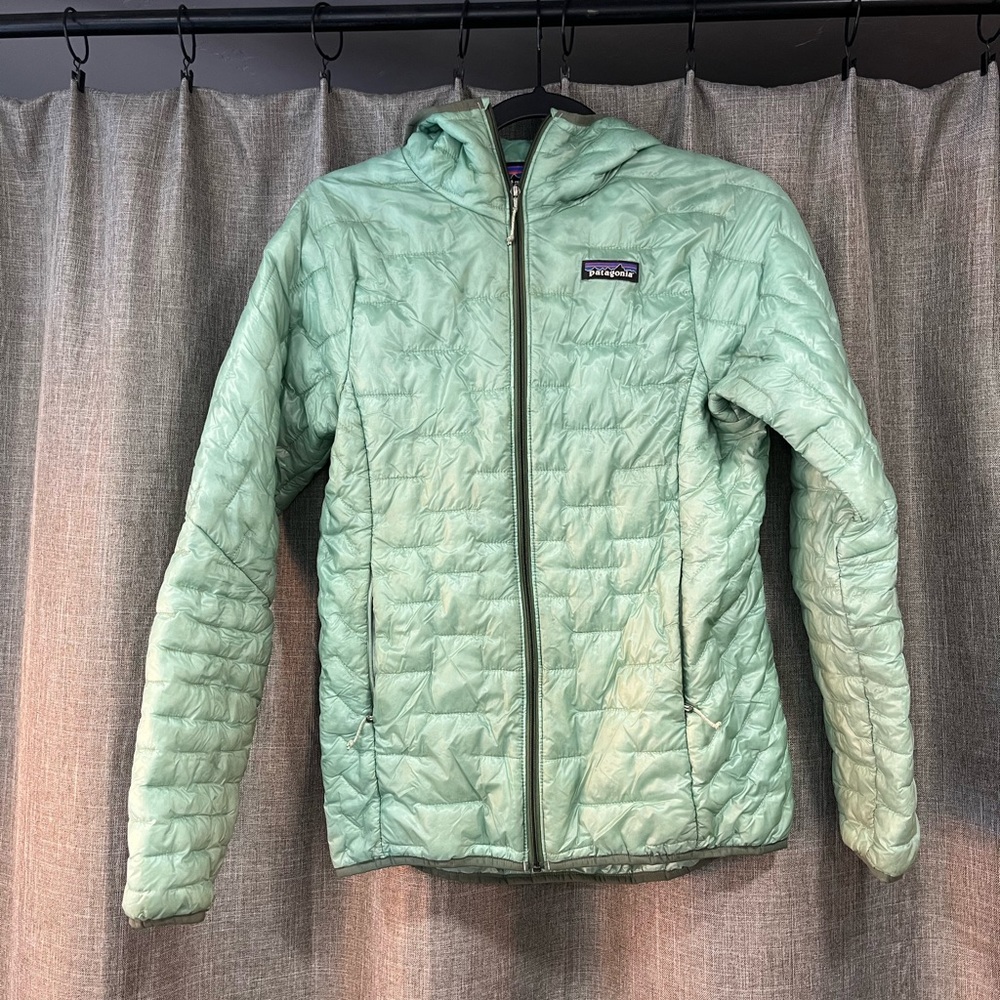 Patagonia Micro Puff Hoody XS Green
